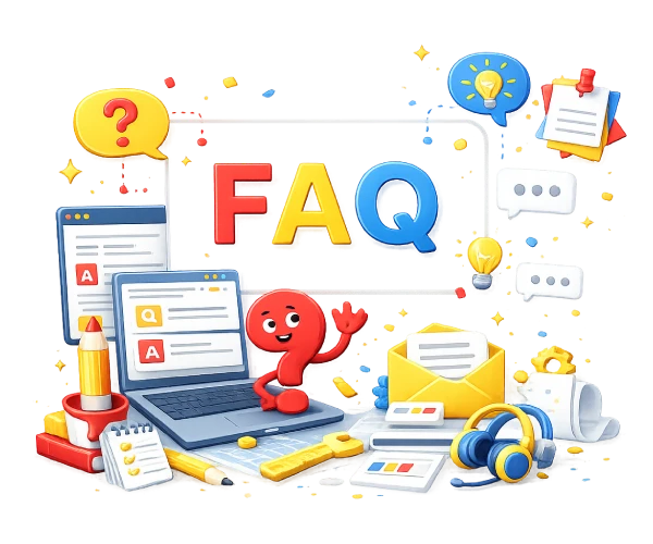 FAQ تصميم المواقع الالكترونية في تركيا